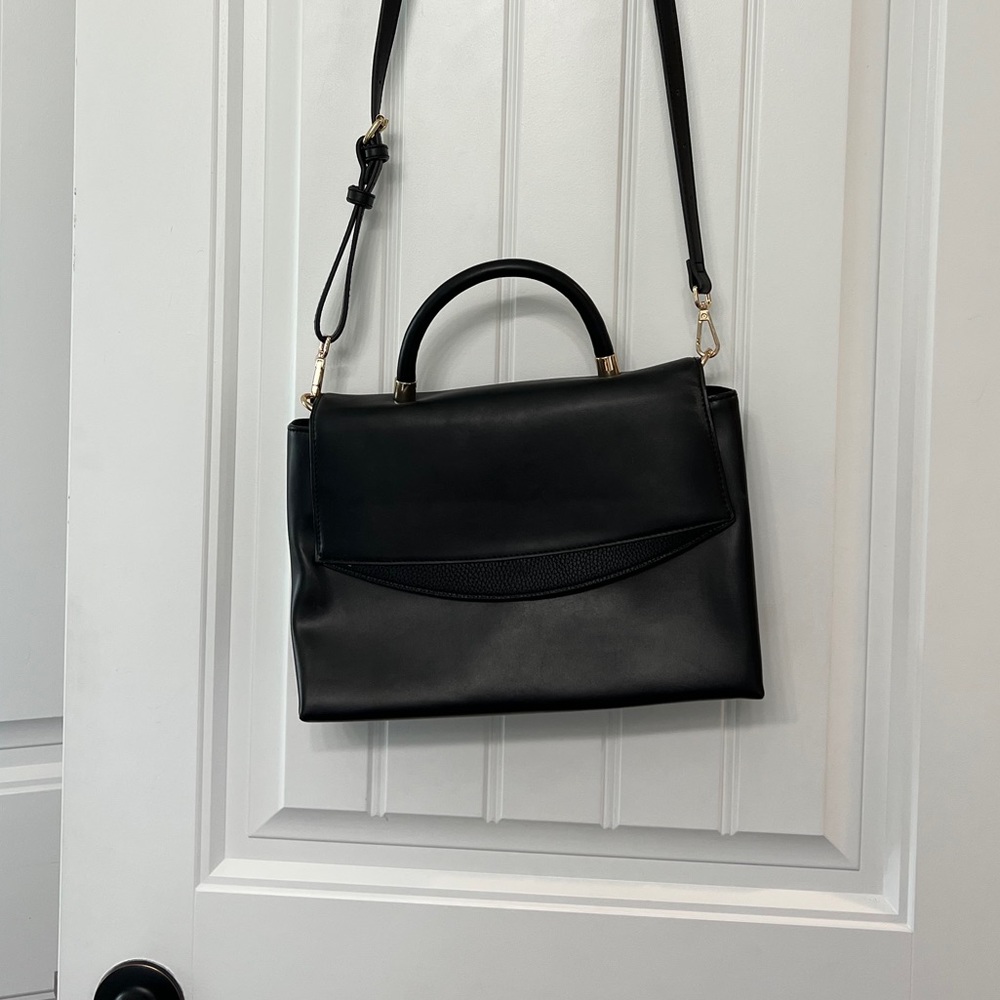 Black crossbody bag